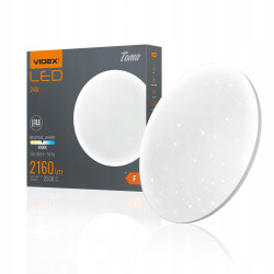 Lampa plafon oprawa LED sufitowa VIDEX 2160lm 24W 32,5cm Gwieździste Niebo