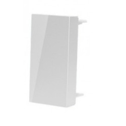 Zaślepka do 1/2 modułu gniazda SZARA