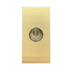 MODUŁ GNIAZDO GNIAZDKO TELEWIZYJNE TV ZŁOTE