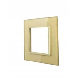 RAMKA SZKLANA GNIAZDKO GNIAZDO SZKLANE ZŁOTA 1