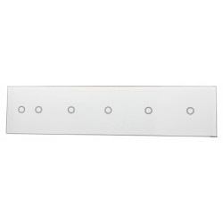 PANEL SZKLANY DOTYKOWY WŁĄCZNIK 2+1+1+1+1