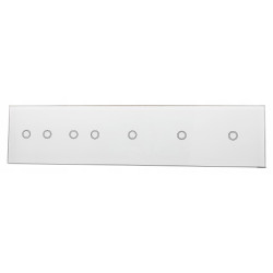 PANEL SZKLANY DOTYKOWY WŁĄCZNIK 2+2+1+1+1