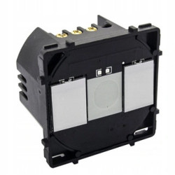 WKŁAD MODUŁ WŁĄCZNIK DOTYKOWY PODWÓJNY SCHODOWY KRZYŻOWY