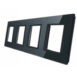 RAMKA SZKLANA GNIAZDKO GNIAZDO POCZWÓRNA CZARNA 4