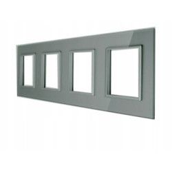 RAMKA SZKLANA GNIAZDKO GNIAZDO POCZWÓRNA SZARA 4