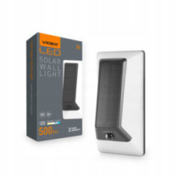 Kinkiet ogrodowy Videx biały czarny zintegrowane źródło LED 1,5 W