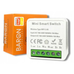 PRZEKAŹNIK JEDNOKANAŁOWY WIFI WŁĄCZNIK GNIAZDKO TUYA SMART 16A