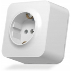 Gniazdo Elektryczne ścienne Videx biały
