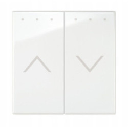 WKŁAD MODUŁ WŁĄCZNIK MECHANICZNY ROLETA ROLETOWY KLAWISZ BIAŁY