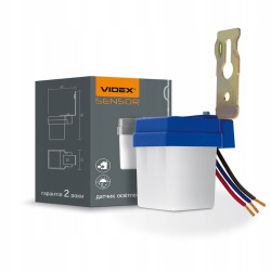 Czujnik zmierzchu zmierzchowy fotometryczny światła VIDEX 6A IP44 VL-SN01