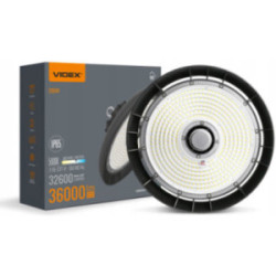 Lampa przemysłowa HIGH BAY okrągła Videx 200W mocna na magazyn źródło LED