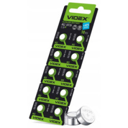 10 szt. Bateria alkaliczna VIDEX AG2/LR726 L726