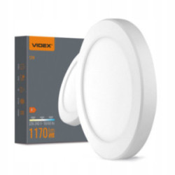 Lampa okrągła LED VIDEX DL6R 12W 3000K-4000K-6500K Biała