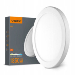 Lampa okrągła LED VIDEX DL6R 18W 3000K-4000K-6500K Biała