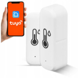 CZUJNIK TEMPERATURY I WILGOTNOŚCI ZIGBEE TUYA TERMOMETR HIGROMETR BarON