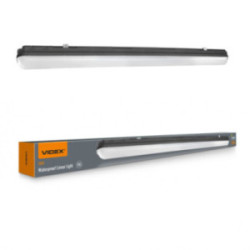 Lampa LED liniowa VIDEX 36W IP65 120cm 5000K 5760lm czarna
