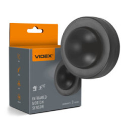 Czujnik Ruchu i Światła Sufitowy PIR 360° VIDEX VL-SPC46B IP20 Czarny