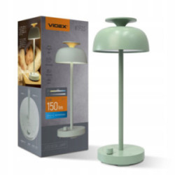 Akumulatorowa lampa stołowa LED z białym szumem VIDEX VL-TF23G 4000K + RGB
