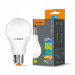ŻARÓWKA LED VIDEX VL-A60H-88274 A60 8,8W E27 1520LM 4100K 300° KLASY C